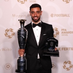 Bruno Fernandes triumfuje w plebiscycie PFA. Pięciu Kanonierów w jedenastce sezonu
