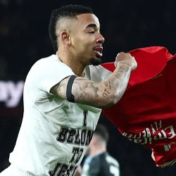 Gabriel Jesus chwali mentalność Arsenalu po zwycięstwie nad Aston Villą