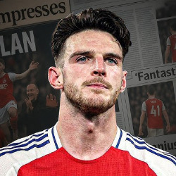 Declan Rice chwali Martína Zubimendiego po triumfie Arsenalu nad Bayernem