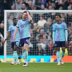 Rice ratuje punkt Arsenalu na Old Trafford, United 1:1 Arsenal