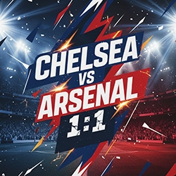 Remis w derbach Londynu: Chelsea 1-1 Arsenal