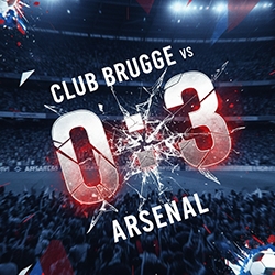 Madueke błyszczy w triumfie Arsenalu nad Club Brugge