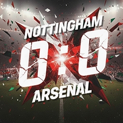 Arsenal remisuje bezbramkowo z Nottingham Forest