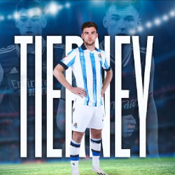 Oficjalnie: Tierney wypożyczony do Realu Sociedad