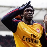 Adebayor o trudnej sytuacji Arsenalu w tabeli Premiership