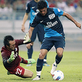 Arsenal vs. Hangzhou Greentown - składy