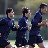 Galeria: Arsenal kontynuuje treningi na London Colney